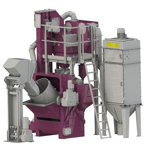 Gt15傾斜滾筒式拋丸機 Gt15傾斜滾筒式拋丸機